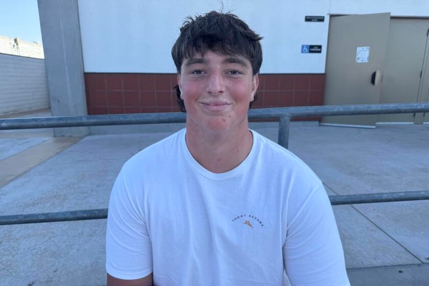 Prep talk: Lineman Cooper Javorsky of San Juan Hills is soaring as a college prospect