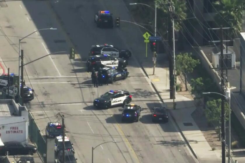 Police search for suspected shooter at Spartan College in Inglewood; at least 2 injured