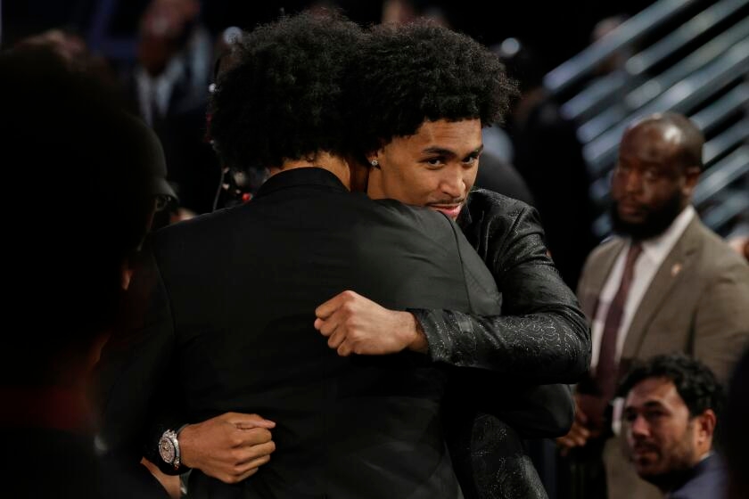 NBA, the Sequel: Dylan Harper, son of ex-Lakers guard Ron Harper, joins jam-packed second-gen fraternity