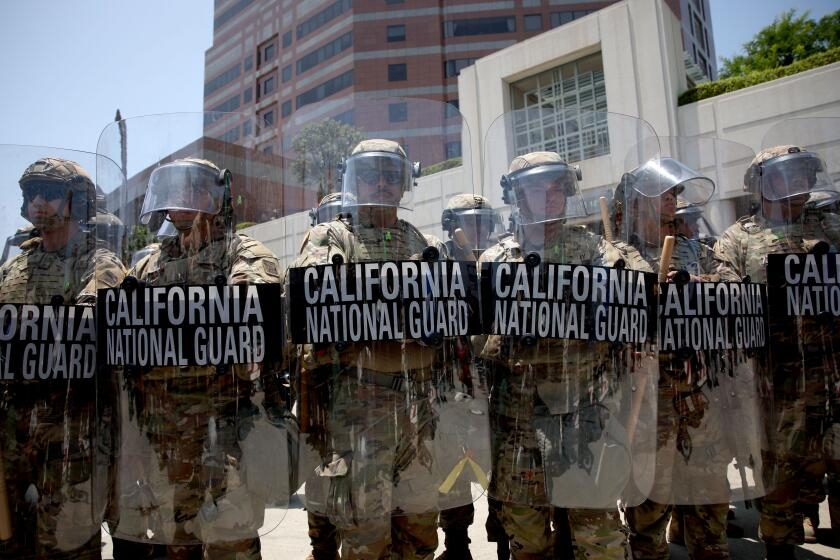 California will sue Trump over 'unlawful, unprecedented' National Guard deployment