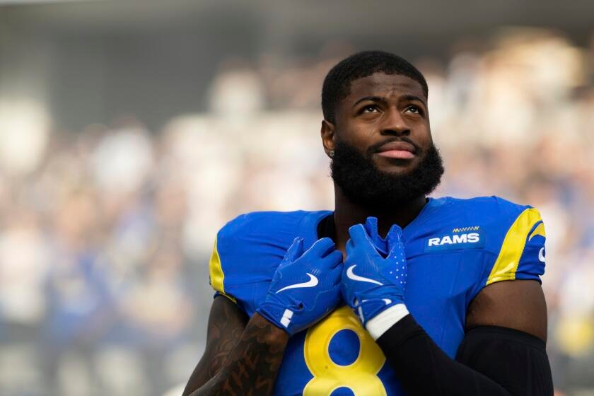 Rams lifting contest: Aaron Donald vs. Jared Verse?
