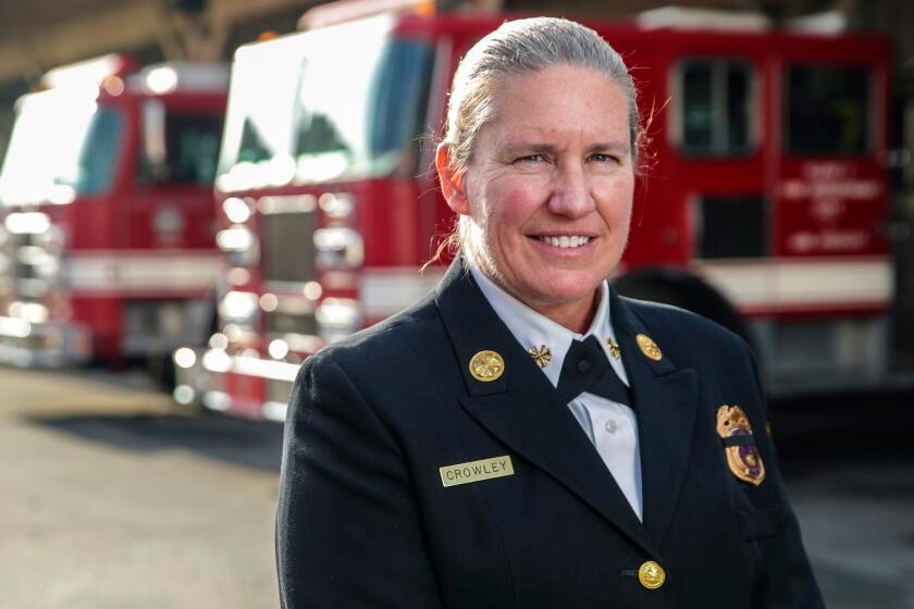 Former LAFD chief Kristin Crowley appeals her dismissal