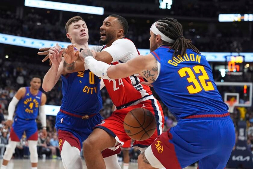 Clippers vow to take better care of the basketball after Game 1 loss to Nuggets