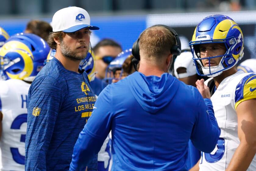 Matthew Stafford 'looks good' in workout; Rams hopeful he returns from injury soon