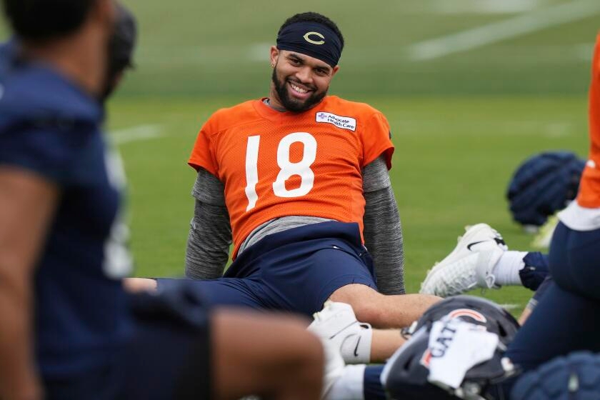 Caleb Williams explains why he and his dad schemed to avoid going to the Bears from USC