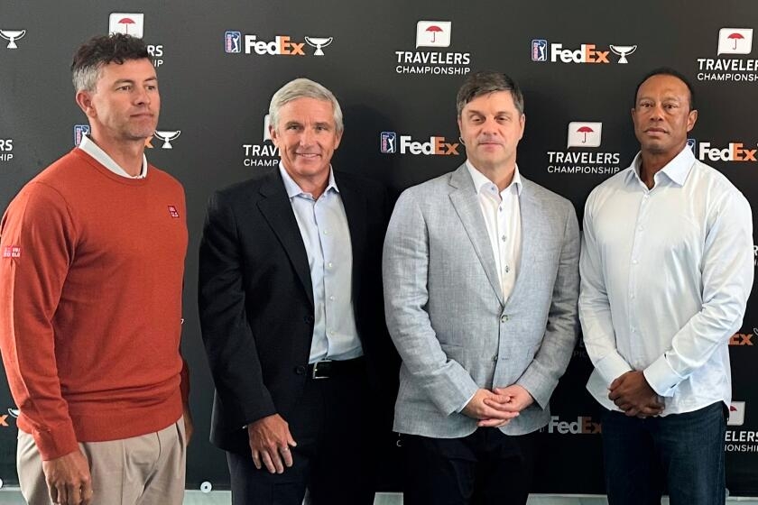 PGA Tour names its first-ever CEO as its commissioner plans his exit in 2026
