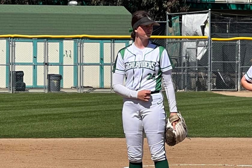 Prep softball: Granada Hills, San Pedro, Venice and Carson win playoff openers