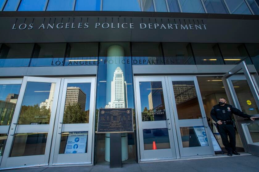 Ex-LAPD officer arrested on suspicion of home burglaries in area he once patrolled