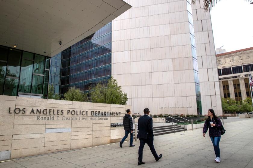 To stave off layoffs, L.A. council members seek to cut police officer hiring