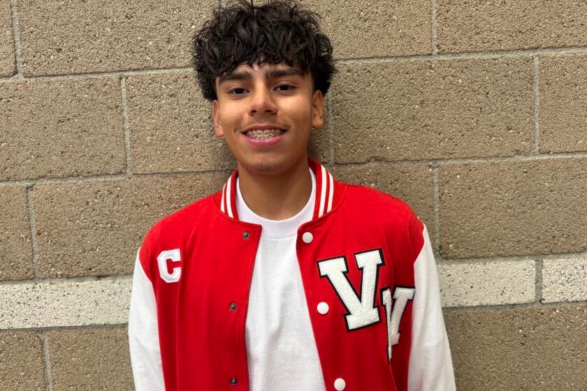 Media day: QB Carlos Herrera of Van Nuys is grateful he discovered football