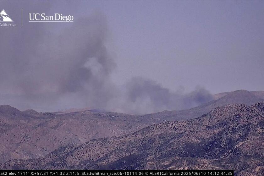 Wind-driven Ranch fire in Apple Valley sparks evacuation order