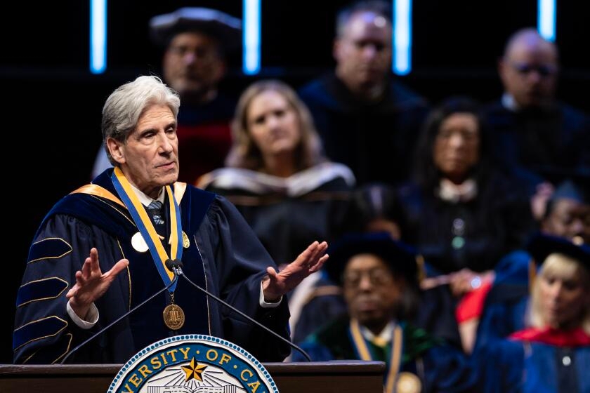 Chancellor Julio Frenk suggests he'll be actively involved with UCLA athletics