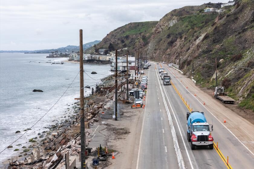 A sewer in Malibu? January firestorm has coastal city pondering the once-unthinkable