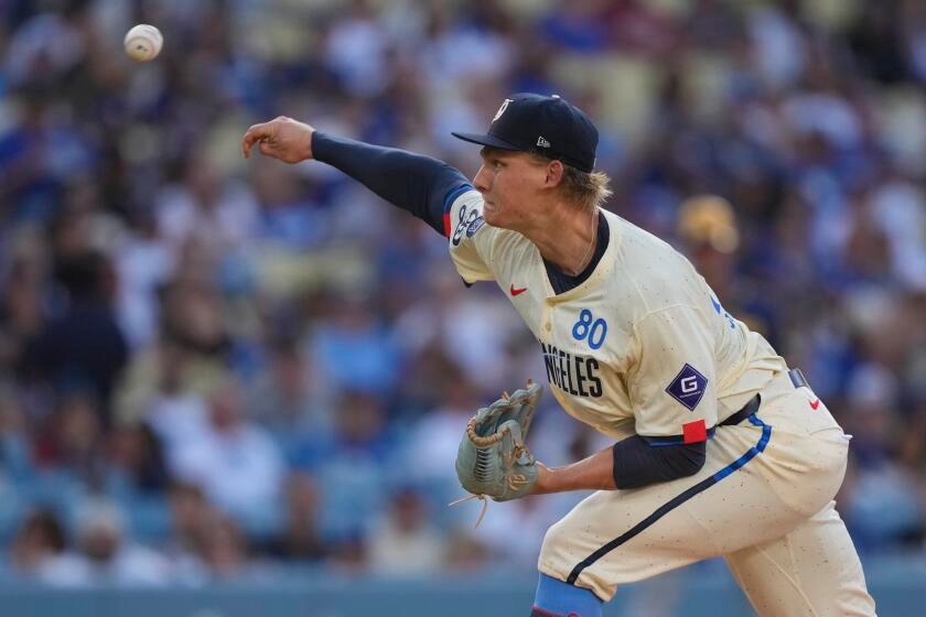 Dodgers pitchers can't hold back Brewers, who beat L.A. for fifth time this month
