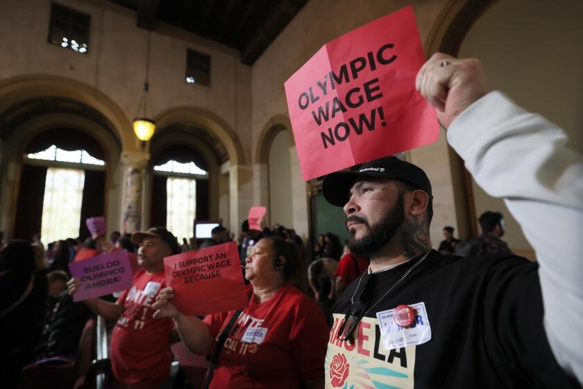 L.A. council members were told a vote could violate public meeting law. They voted anyway