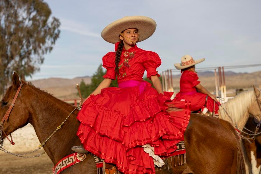 In the Coachella Valley, a team of middle school girls is helping keep escaramuza alive