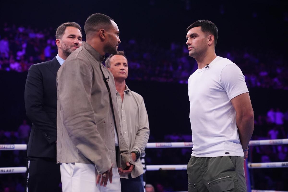 Catterall stepping up a weight to face Eubank