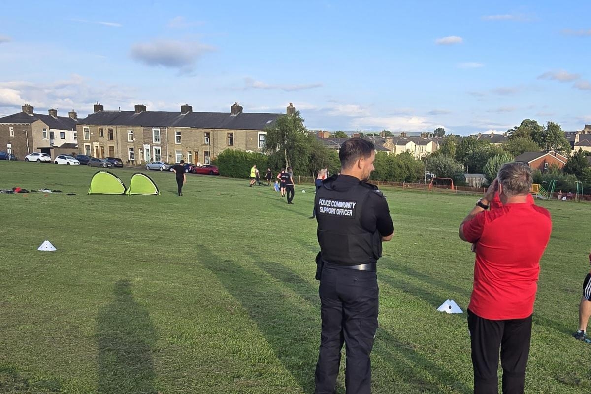 Police and football club trust come together to help tackle ASB