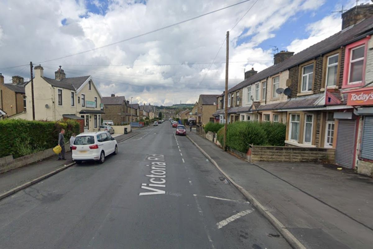 Dog saved from building as fire crews spend 50 minutes tackling blaze