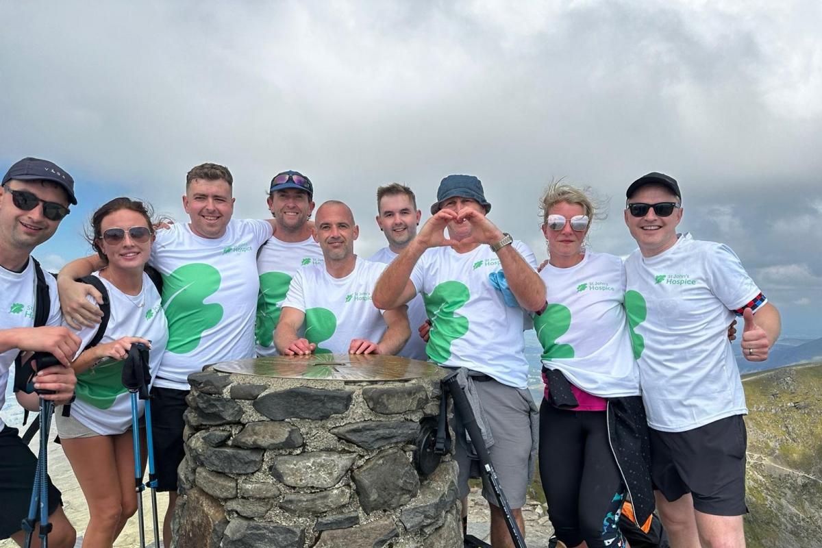 Team take on three peaks in memory of Blackburn firefighter who died of cancer