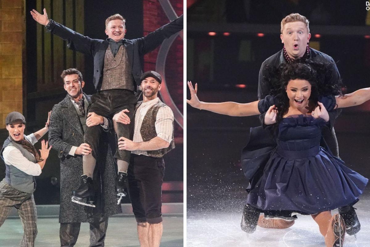Coronation Street's Sam Aston skates into Dancing on Ice semi-final