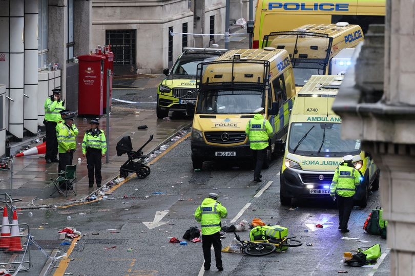 Liverpool restaurant used as makeshift ER as pedestrians wheeled away after car plows into crowd
