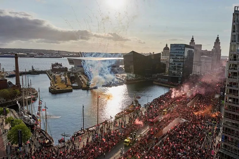 Major celebration happening in Liverpool just yards from Premier League parade