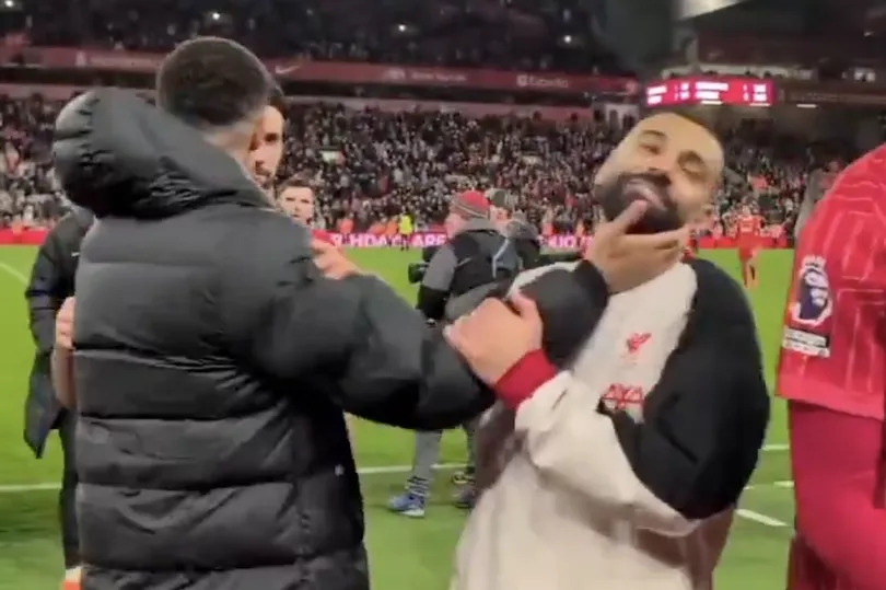 Mohamed Salah 'slap' on Trent Alexander-Arnold sums up their relationship
