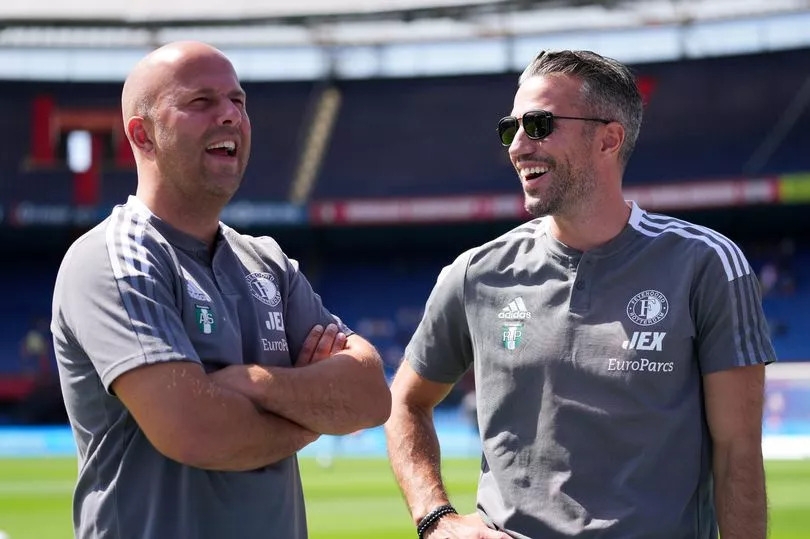 Robin van Persie 'proud' of Arne Slot as former Man Utd striker makes heartfelt admission