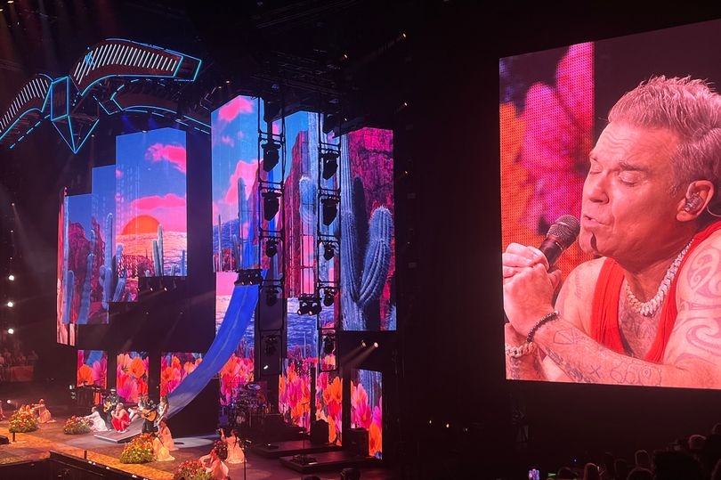 Robbie Williams' boldest tour yet proves the 90s aren't dead