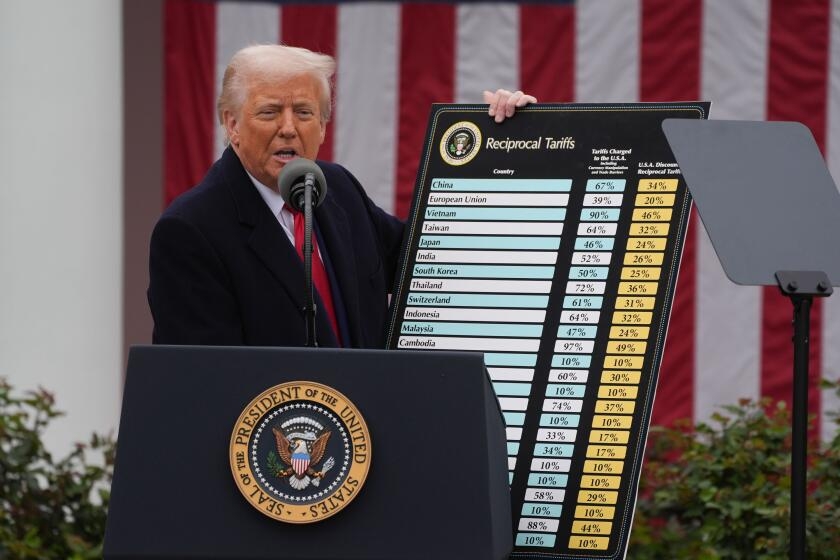 Letters to the Editor: What history can teach us about President Trump's tariffs