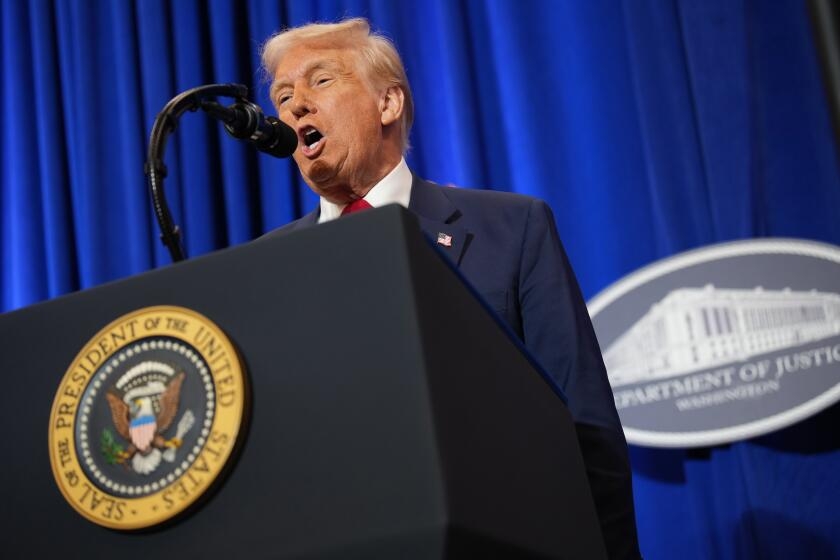 Column: The Trump administration has a free-speech problem