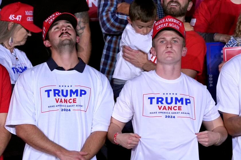 Letters to the Editor: Democrats, want to appeal to young men? Show them how Trump's hurting them