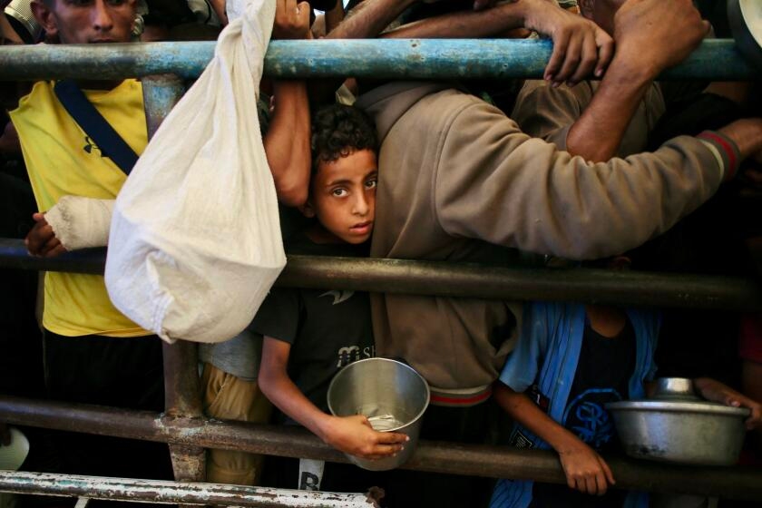 Contributor: Dehumanizing and starving Gazans has been a strategy all along