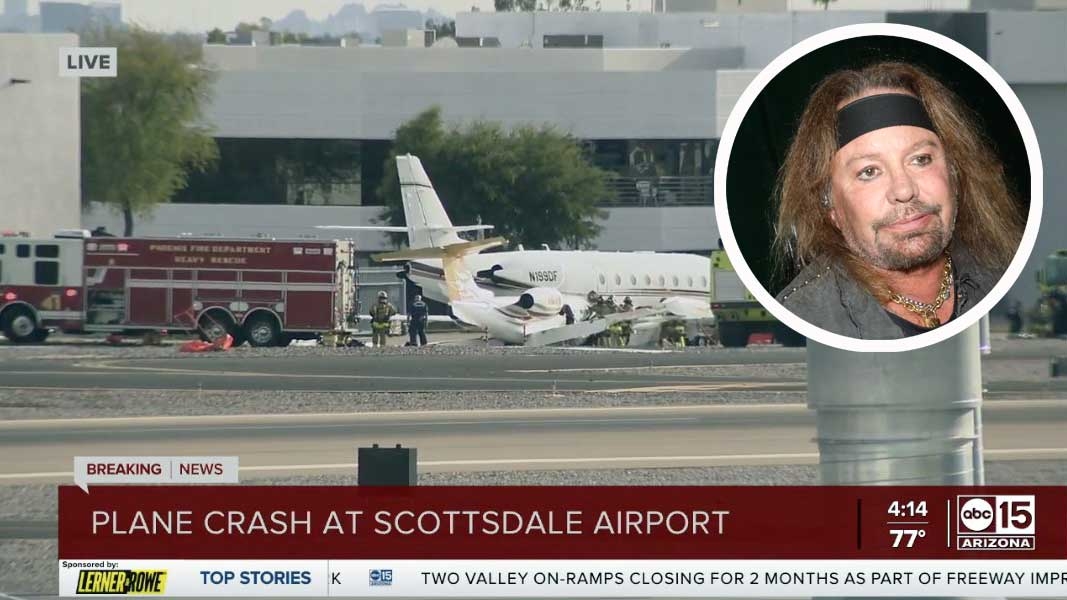 Vince Neil's private jet involved in fatal crash at Scottsdale Airport: Mötley Crüe release statement