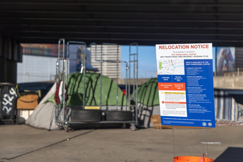 Housing advocates warn public encampment ban carries risks for Louisiana