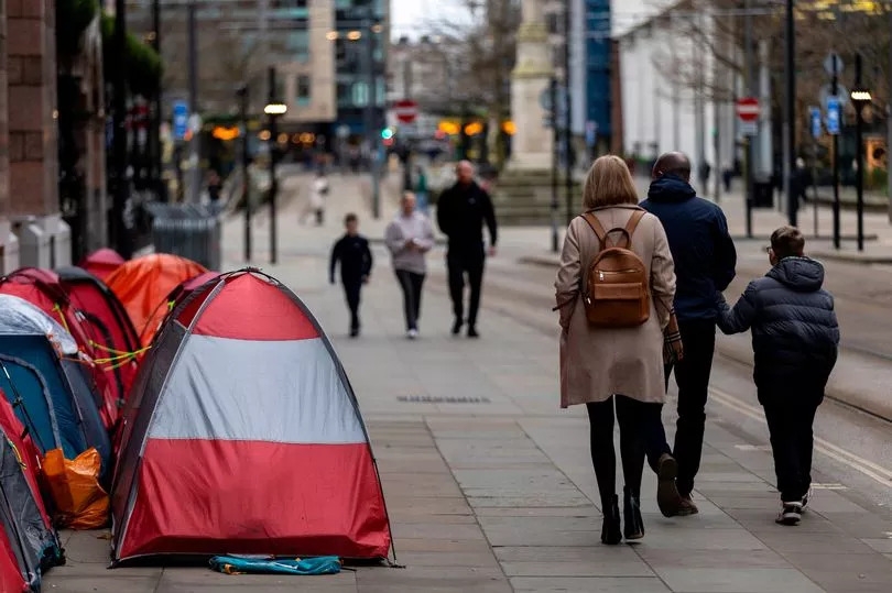 St Peter's Square red tent camp of homeless people WILL be removed following court ruling