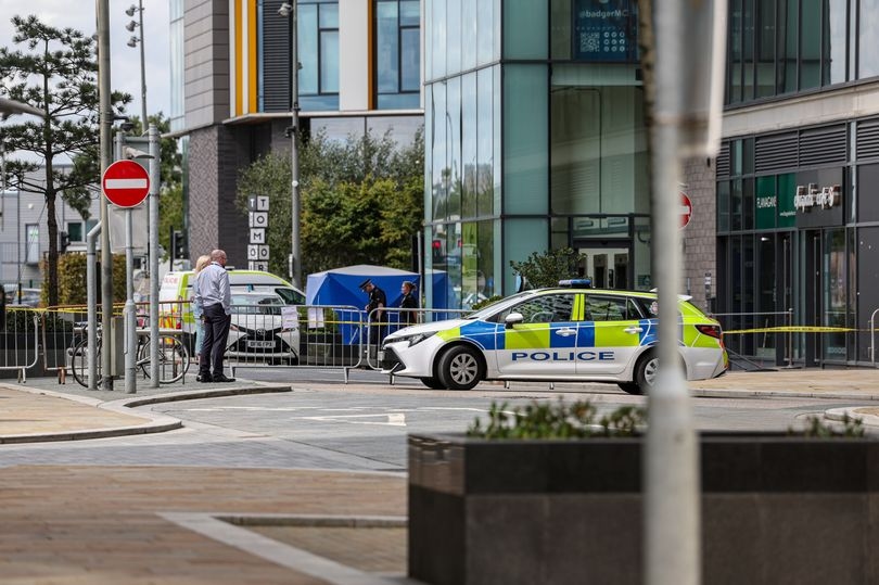 Man dies after 'falling from building' at MediaCity