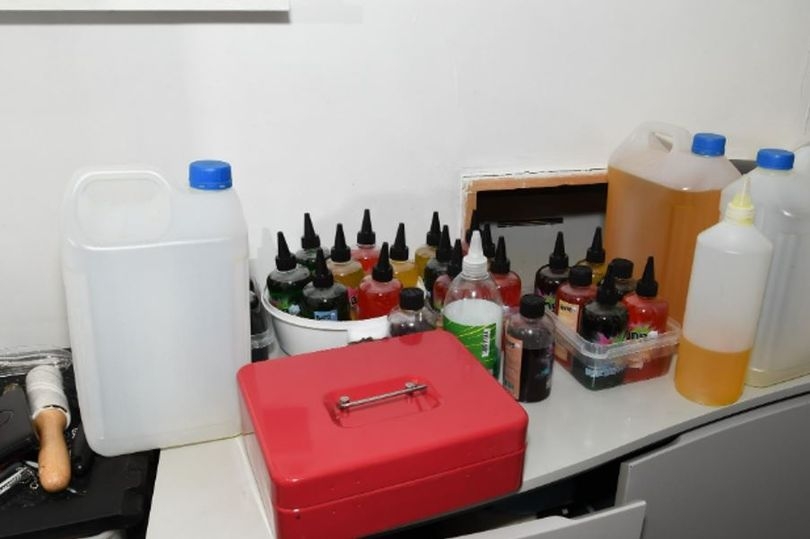 'Liquid cannabis' worth millions seized after police uncover property where 'drug vapes being made'
