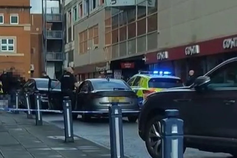 Air ambulance lands and police surround shopping centre after incident