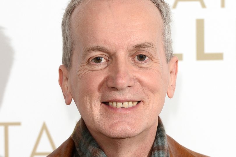 Frank Skinner walks down the aisle to tune of Manchester legends after partner rejected his proposals four times