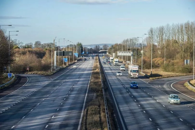 Motorcyclist fighting for life after M6 crash