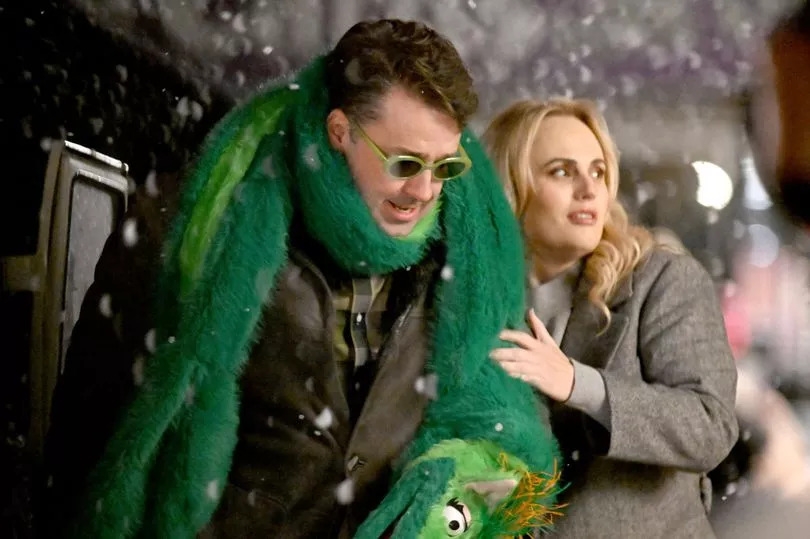 Former Coronation Street actor joins Hollywood stars as they start filming Sky Christmas movie