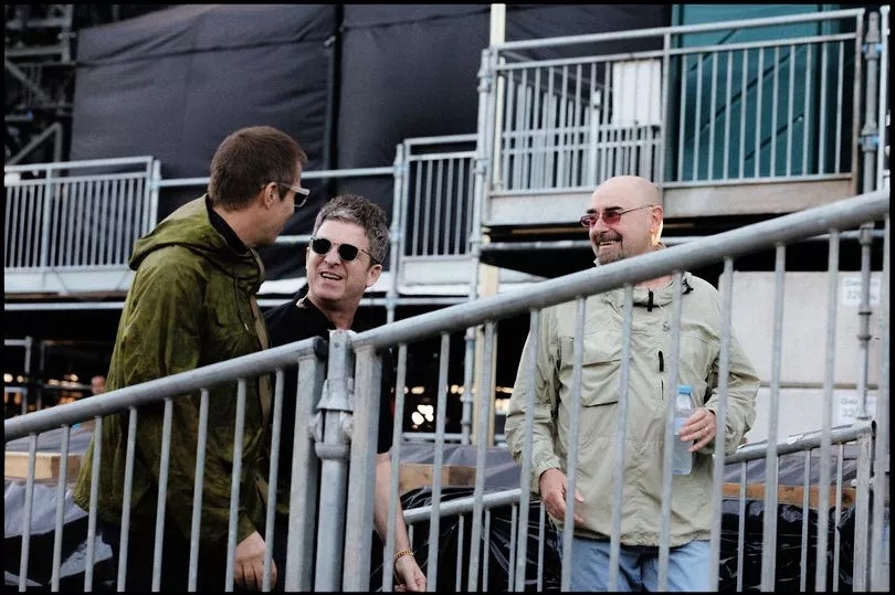 Oasis post heartwarming picture of Noel and Liam Gallagher from Heaton Park