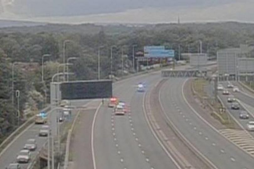 Man fighting for life after M60 incident closes motorway