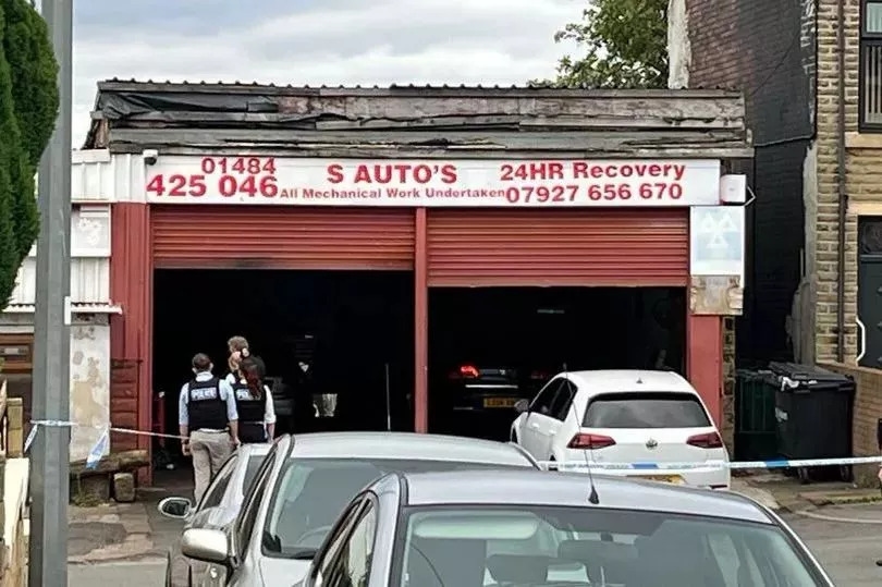 Suspected gang arrested in Manchester after horror drive-by shooting at garage leaves three men injured