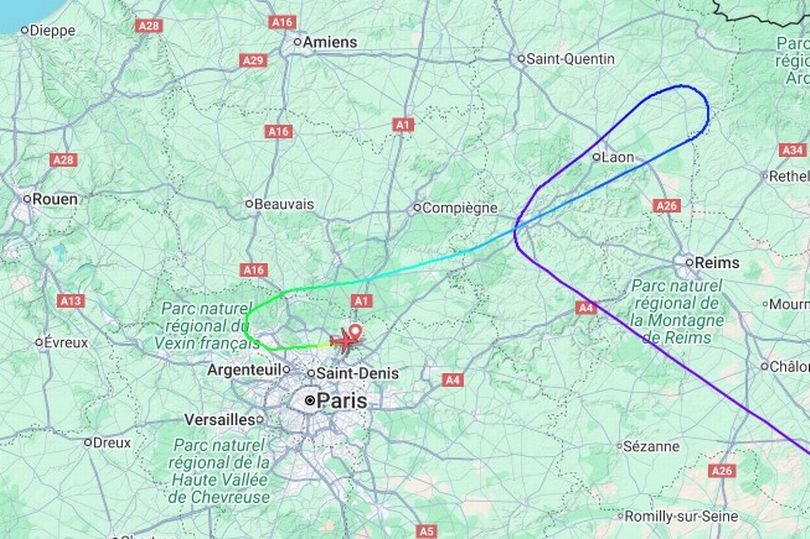Flight to Manchester diverts to Paris after issuing 'emergency' alert