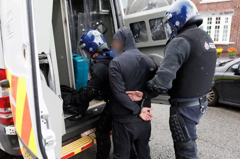 Police issue statement as they reveal what was found during house raid