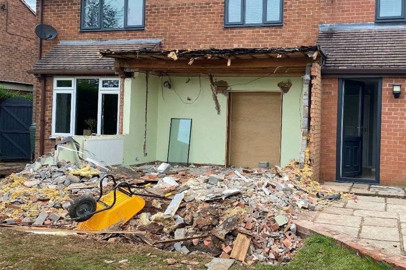 Man wrecked woman's home weeks after signing contract with her
