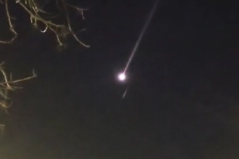 Sky 'lit up' over area of Greater Manchester as mysterious fireball passes overhead